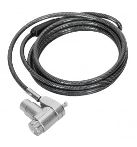 Targus ASP95GL cable antirrobo Plata 2 m