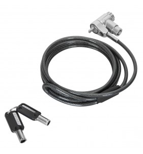 Targus ASP95GL cable antirrobo Plata 2 m