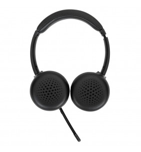 Targus AEH104TT auricular y casco Auriculares Inalámbrico y alámbrico Diadema Llamadas/Música USB Tipo C Bluetooth Negro