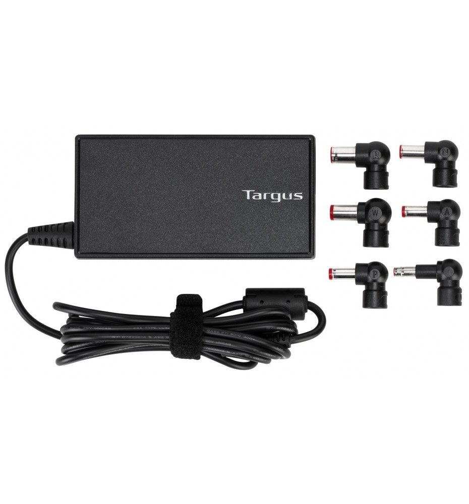 Targus APA90US adaptador e inversor de corriente Interior 90 W Negro Targus APA90US adaptador e inversor de corriente Interior 90 W Negro