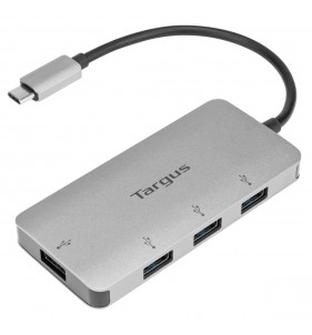 Targus ACH226BT hub de interfaz USB 3.2 Gen 1 (3.1 Gen 1) Type-C 5000 Mbit/s Plata