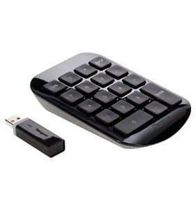Targus Wireless Numeric Keypad teclado RF inalámbrico ABC Negro