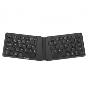 Targus AKF003US teclado RF Wireless + Bluetooth QWERTY Internacional de EE.UU. Negro