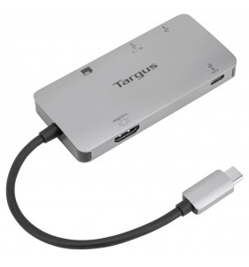 Targus ACA953USZ base para portátil y replicador de puertos USB 3.2 Gen 2 (3.1 Gen 2) Type-C Gris