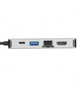 Targus DOCK419USZ base para portátil y replicador de puertos Alámbrico USB 3.2 Gen 1 (3.1 Gen 1) Type-C Gris