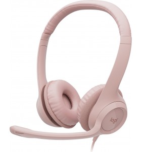 Logitech H390 Auriculares Alámbrico Diadema Oficina/Centro de llamadas USB tipo A Rosa