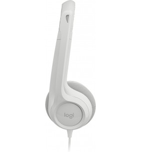 Logitech H390 Auriculares Alámbrico Diadema Oficina/Centro de llamadas USB tipo A Blanco