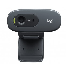 Logitech C270 cámara web 3 MP 1280 x 720 Pixeles USB 2.0 Negro