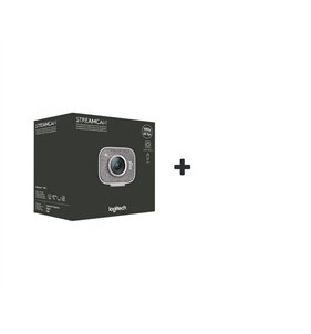 Logitech StreamCam Plus cámara web 1920 x 1080 Pixeles USB 3.2 Gen 1 (3.1 Gen 1) Negro