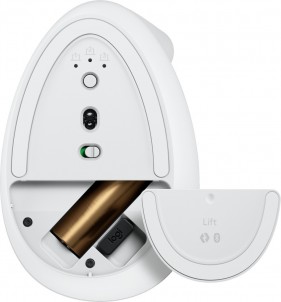 Logitech Lift ratón mano derecha RF Wireless + Bluetooth Óptico 4000 DPI