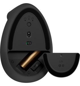 Logitech Lift ratón Izquierda RF Wireless + Bluetooth Óptico 4000 DPI