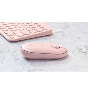 Logitech Pebble M350 ratón Ambidextro RF Wireless + Bluetooth Óptico 1000 DPI