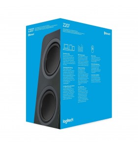 Logitech Z207 Negro Inalámbrico y alámbrico 5 W