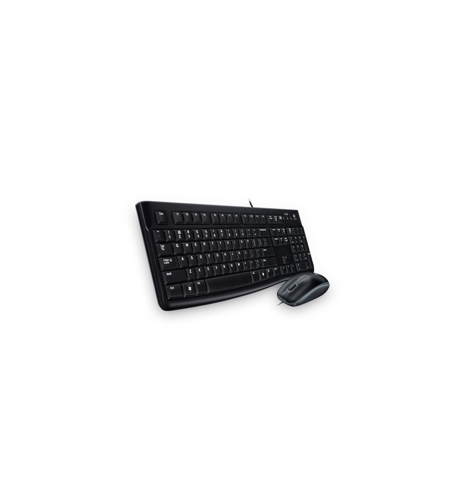 Logitech MK120 teclado Ratón incluido USB Negro