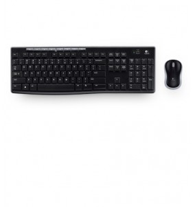 Logitech MK270 teclado Ratón incluido RF inalámbrico Negro