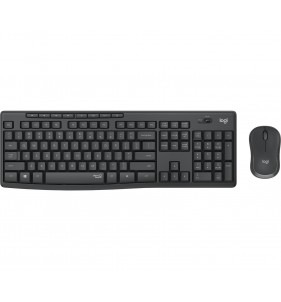 Logitech MK295 teclado Ratón incluido RF inalámbrico Grafito