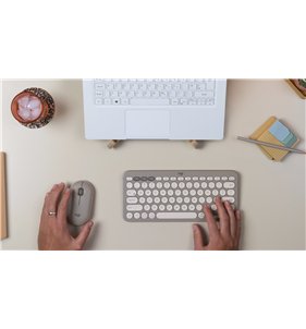 Logitech K380 teclado Bluetooth QWERTY Inglés Lavanda