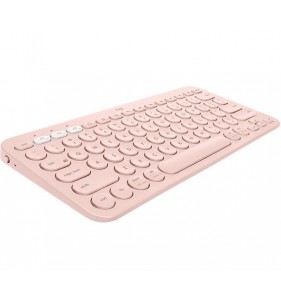 Logitech K380 Multi-Device teclado Bluetooth Rosa