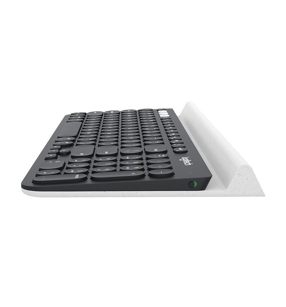 Logitech K780 teclado Bluetooth Negro, Blanco