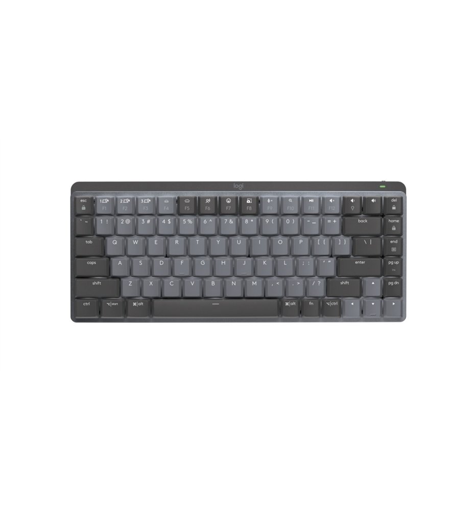 Teclado Bluetooth Logitech Mx Mini Mechanical Grafito Gris