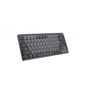 Logitech MX Mini Mechanical teclado RF Wireless + Bluetooth Grafito, Gris