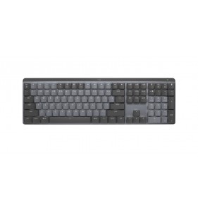 Logitech MX Mechanical teclado RF Wireless + Bluetooth Grafito, Gris