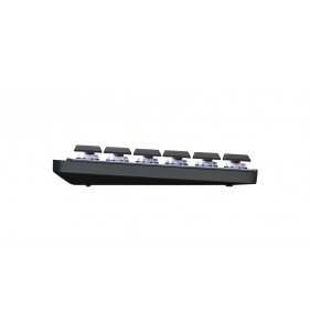 Logitech MX Mechanical teclado RF Wireless + Bluetooth Grafito, Gris