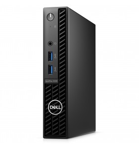 DELL OptiPlex 3000 i5-12500T MFF Intel® Core™ i5 8 GB DDR4-SDRAM 1 TB Unidad de disco duro Windows 10 Pro Mini PC Negro