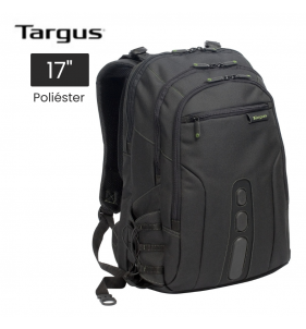 MOCHILA TARGUS SPRUCE ECOSMART 17" CHECKPOINT FRIENDLY PORTA LAPTOP NEGRA