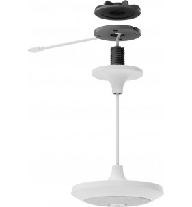 SOPORTE COLGANTE LOGITECH B2B P/ BASE DE MICROFONO OFF WHITE (952-000123)