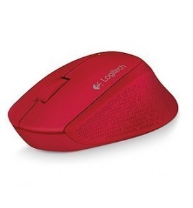 Mouse Inalámbrico Logitech M280 Ambidextro RF Óptico 1000 DPI Rojo