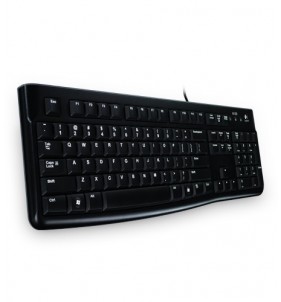 TECLADO ALÁMBRICO LOGITECH K120 USB NEGRO