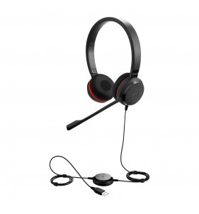 Jabra Evolve 30 II Auriculares Alámbrico Diadema Oficina/Centro de llamadas Negro