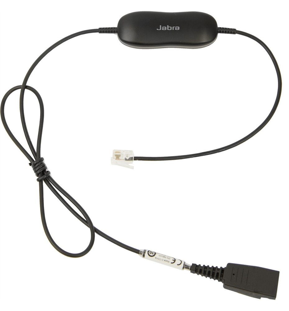 Jabra GN1216 - Cable para auriculares - Desconexión rápida enchufe a RJ-9 macho