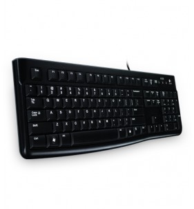 Logitech K120 teclado USB Negro