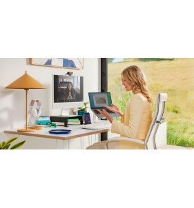 Logitech Signature K650 teclado RF Wireless + Bluetooth QWERTY Inglés Blanco