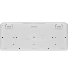 Logitech Signature K650 teclado RF Wireless + Bluetooth QWERTY Inglés Blanco