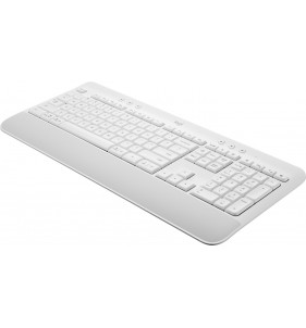 Logitech Signature K650 teclado RF Wireless + Bluetooth QWERTY Inglés Blanco