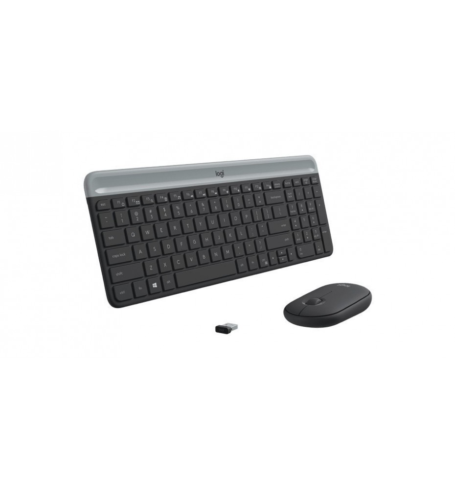 Teclado Inal mbrico Slim MK470 De Logitech Cabe Per Teclado inal mbrico slim mk470 de logitech cabe per