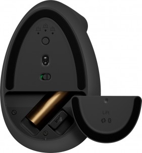 Logitech Lift ratón mano derecha RF Wireless + Bluetooth Óptico 4000 DPI