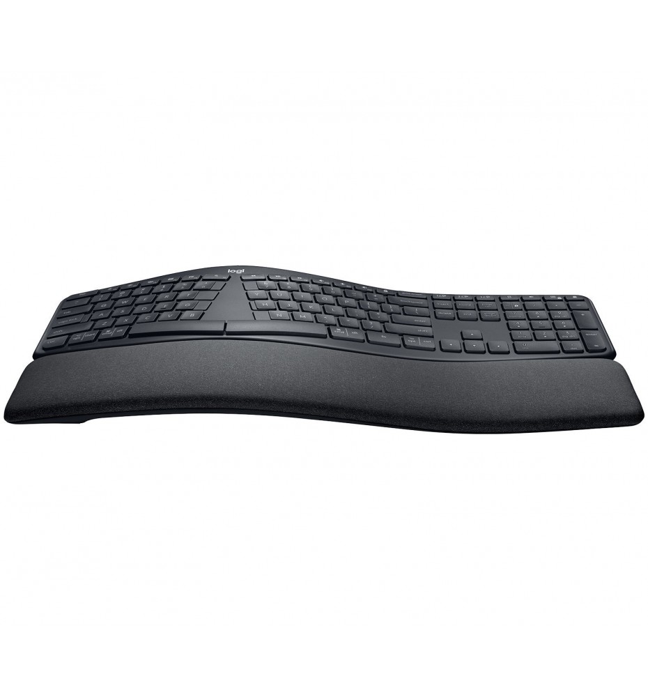 Logitech ERGO K860 teclado RF Wireless + Bluetooth Negro
