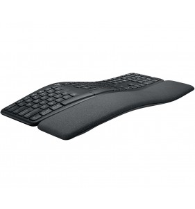 Logitech ERGO K860 teclado RF Wireless + Bluetooth Negro