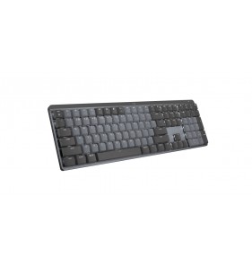 Logitech MX Mechanical teclado RF Wireless + Bluetooth Grafito, Gris