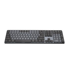 Logitech MX Mechanical teclado RF Wireless + Bluetooth Grafito, Gris