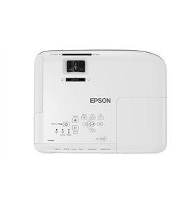 Epson PowerLite W52+ video proyector Proyector de alcance estándar 4000 lúmenes ANSI 3LCD WXGA (1280x800) Negro, Blanco