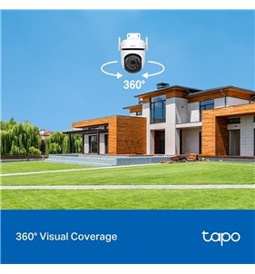 TP-Link Tapo C520WS Almohadilla Cámara de seguridad IP Interior y exterior 2560 x 1440 Pixeles Techo