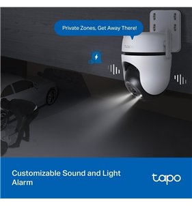 TP-Link Tapo C520WS Almohadilla Cámara de seguridad IP Interior y exterior 2560 x 1440 Pixeles Techo