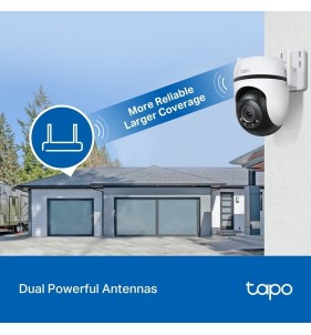 TP-Link Tapo C520WS Almohadilla Cámara de seguridad IP Interior y exterior 2560 x 1440 Pixeles Techo