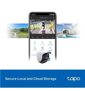 TP-Link Tapo C520WS Almohadilla Cámara de seguridad IP Interior y exterior 2560 x 1440 Pixeles Techo