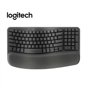 TECLADO INALÁMBRICO LOGITECH WAVE KEYS QWERTY ESPAÑOL GRAFITO RF BLUETOOTH